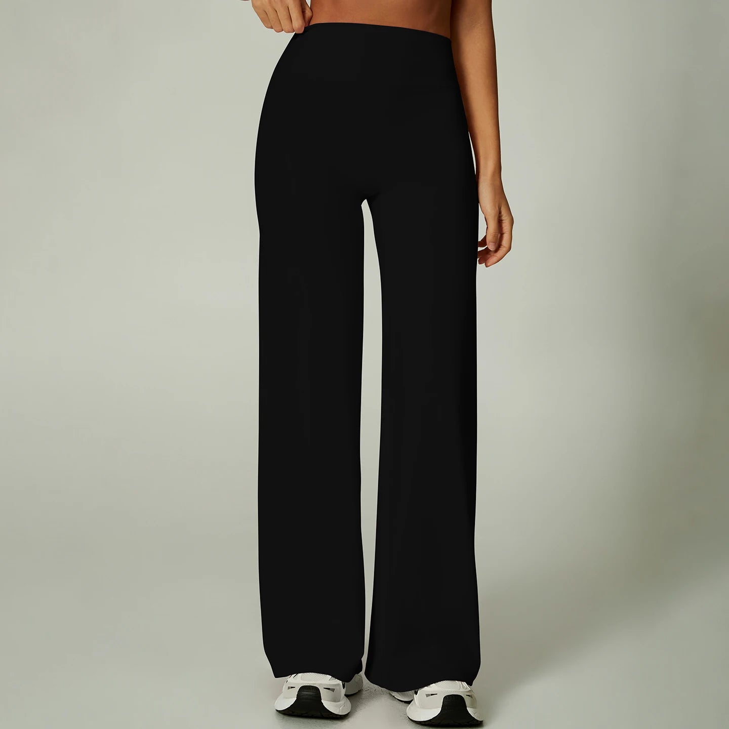 ZHEJIN Women High Waist Wide Leg Yoga Pants Loose Flare Leggings Buttery Soft Lounge Trousers Tummy Control Workout Gym Fitness