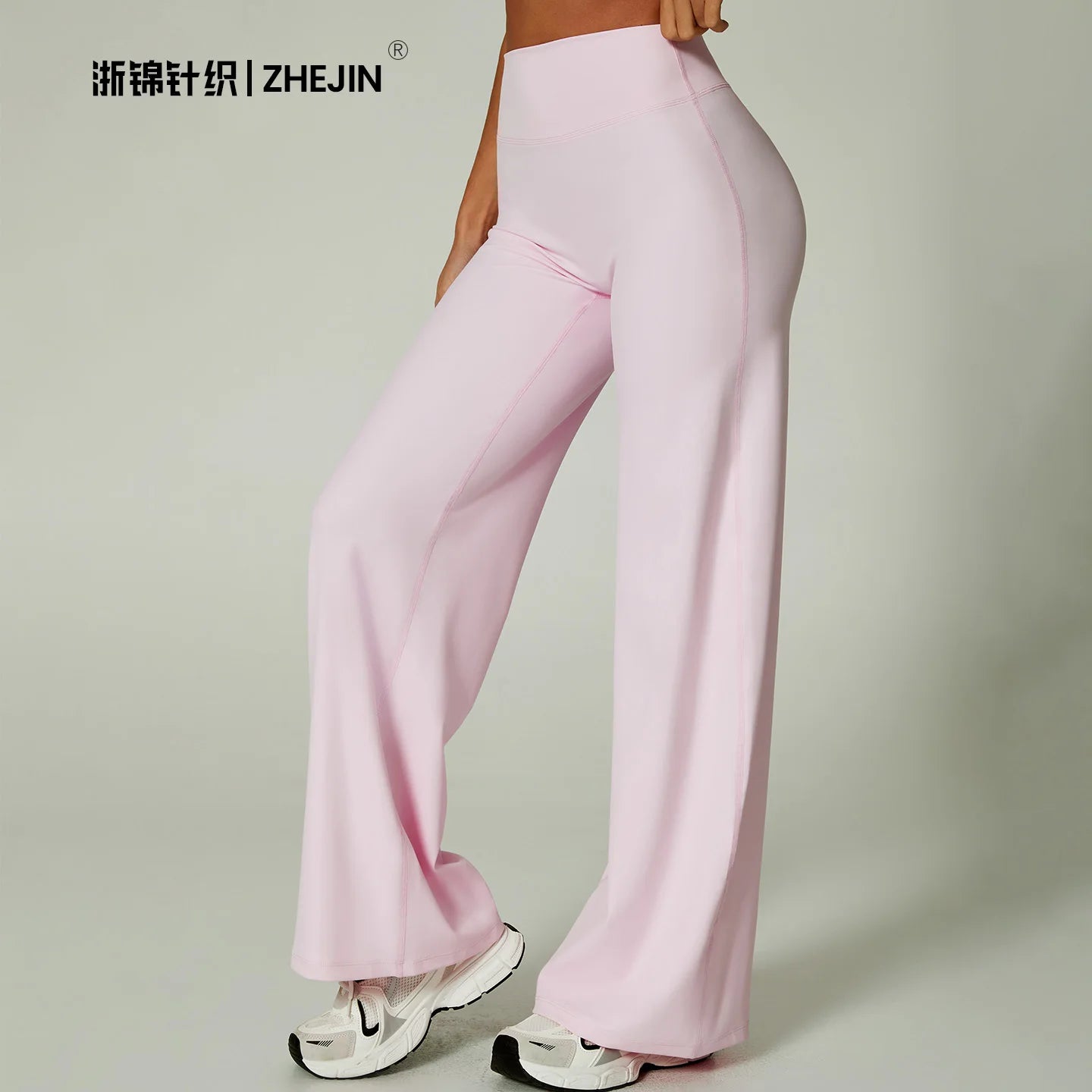 ZHEJIN Women High Waist Wide Leg Yoga Pants Loose Flare Leggings Buttery Soft Lounge Trousers Tummy Control Workout Gym Fitness